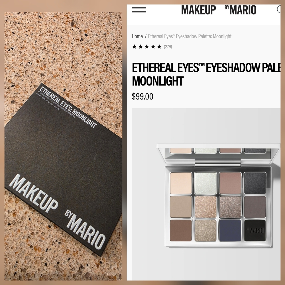 MAKEUP BY MARIO Ethereal Eyes Palette - moonlight